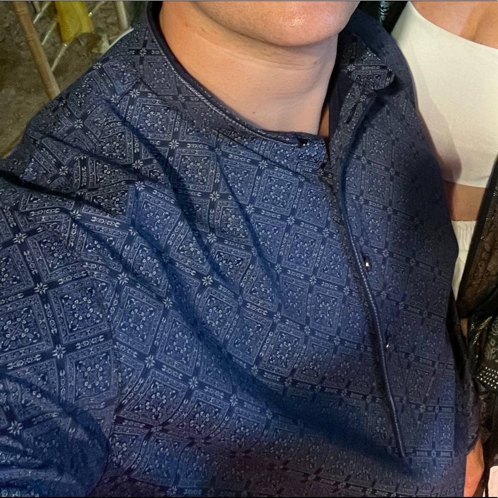 Men’s Navy Blue Kurta